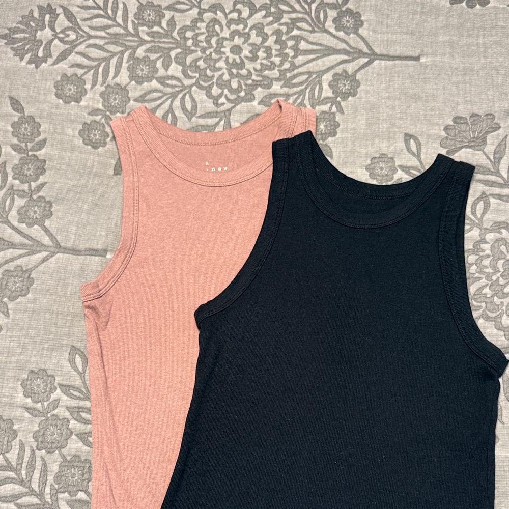 Black and Brown tank tops - A New Day